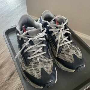 Under Armour Gray and Black Sneakers